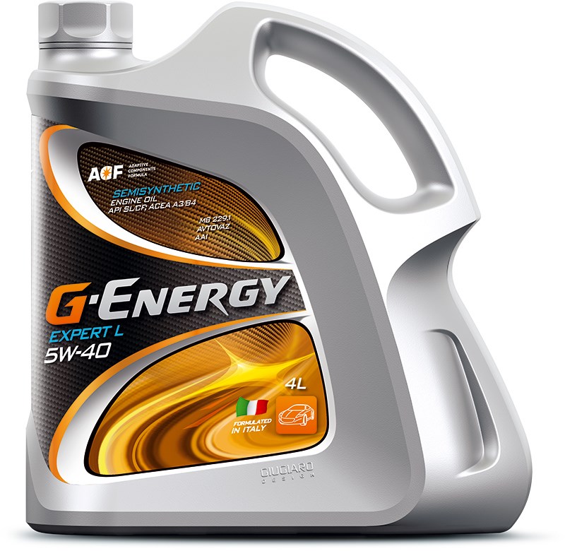 Масло моторное полусинтетическое - G-Energy Expert L 5W40, 4л